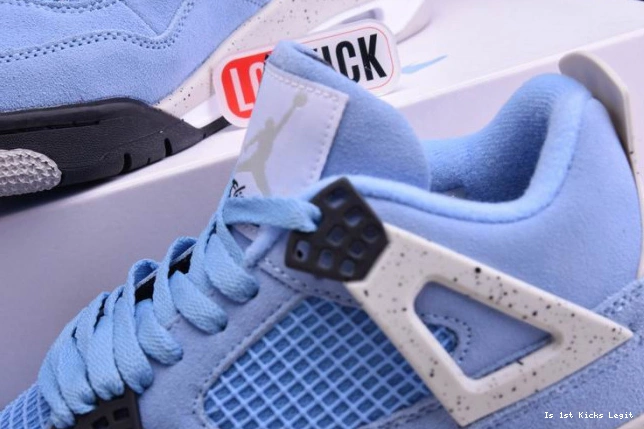 Blue JORDAN CT8527-400 AIR 4 University 0731